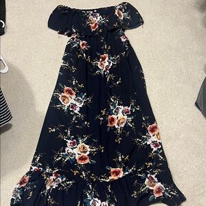 Floral maxi dress